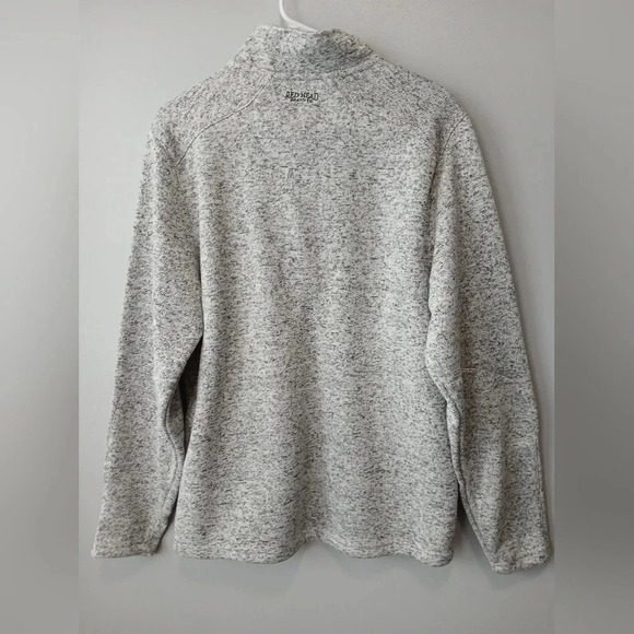 Red Head Brand Co. Men's gray pullover long sleeve henley size Medium - Picture 3 of 7